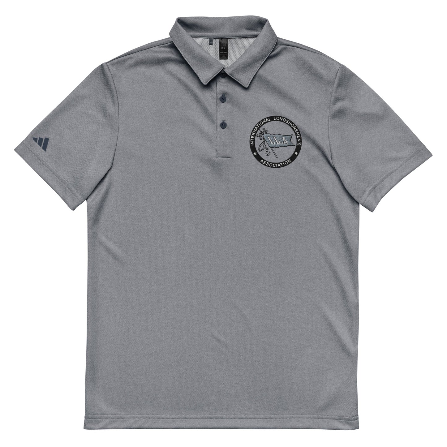 adidas space-dyed polo