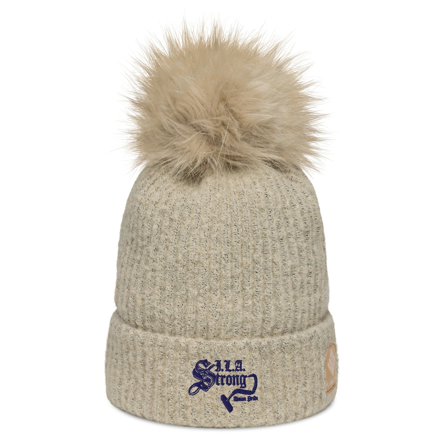 Columbia pom-pom beanie