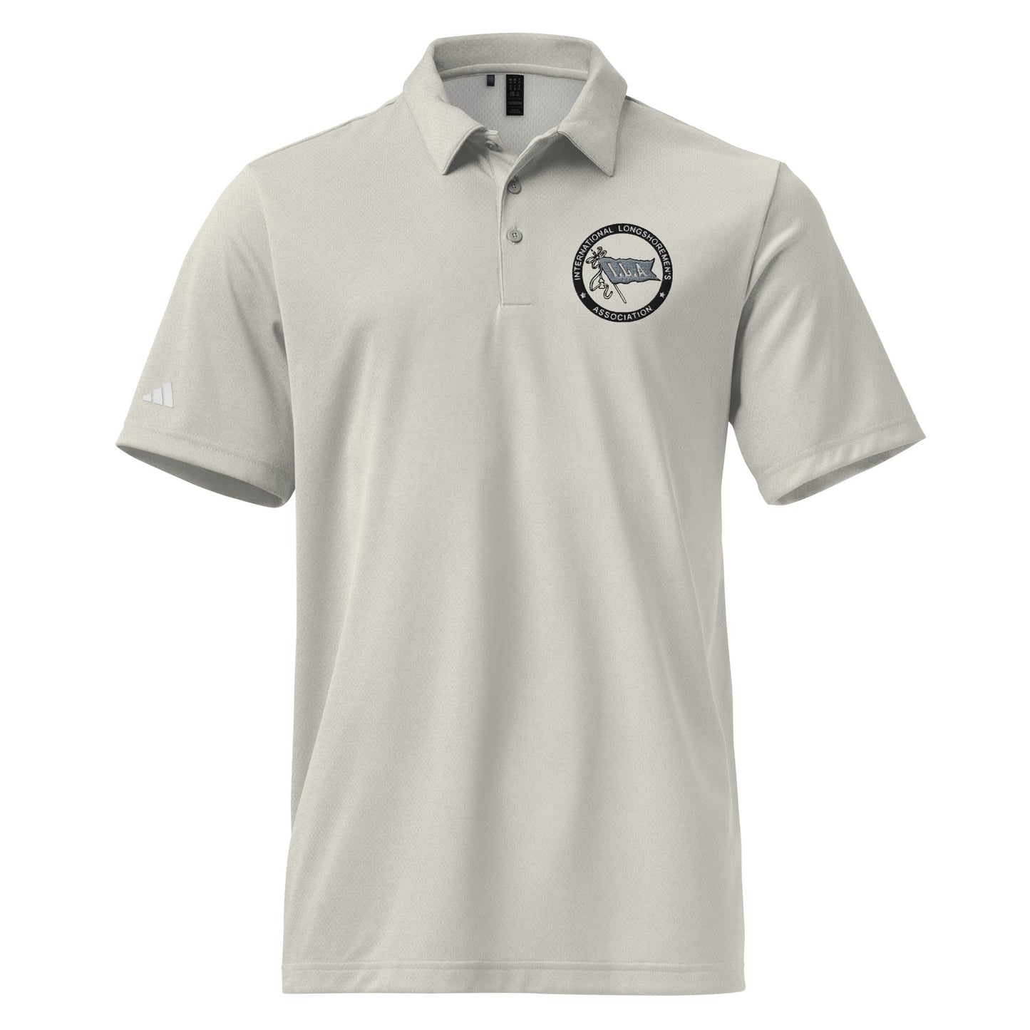 adidas space-dyed polo