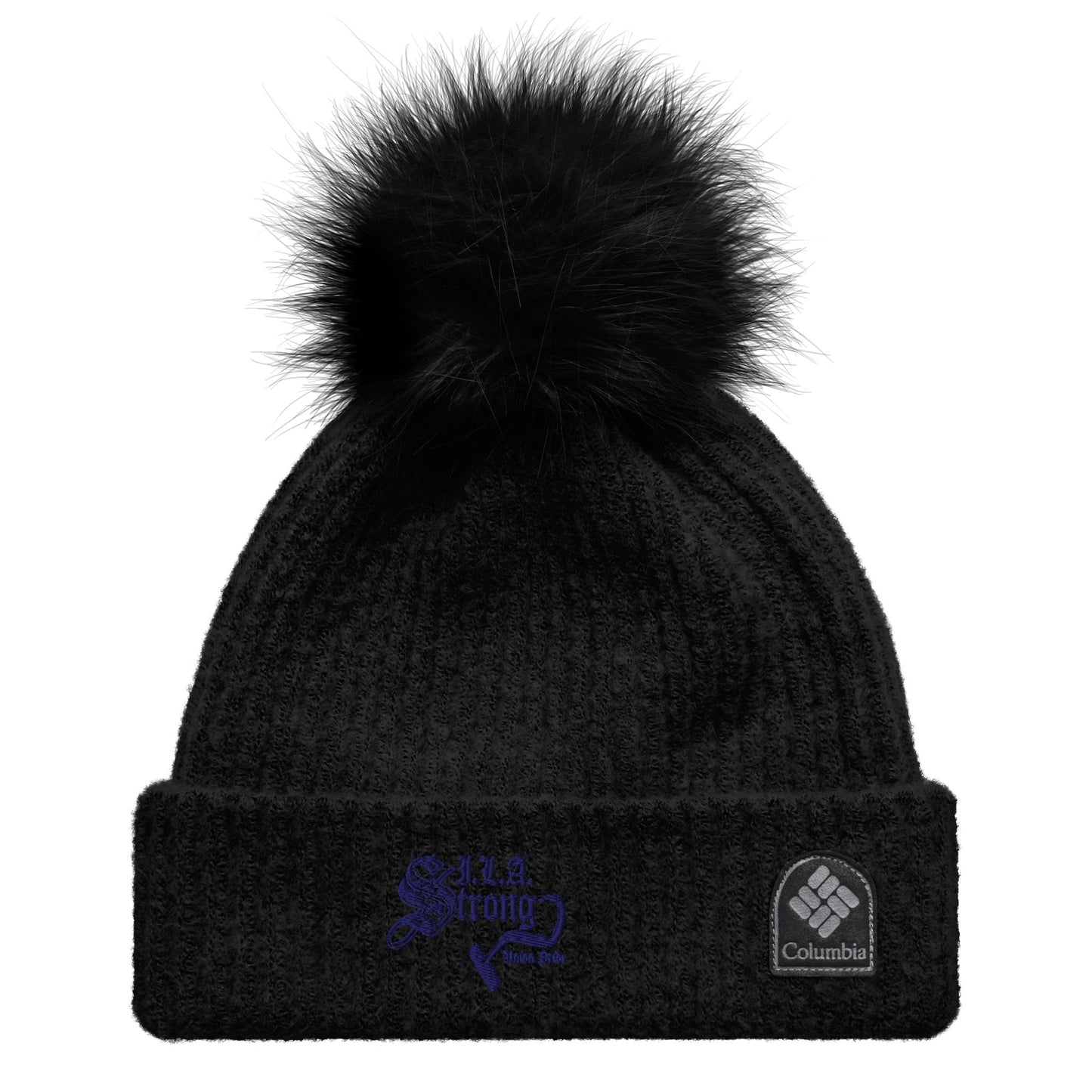 Columbia pom-pom beanie