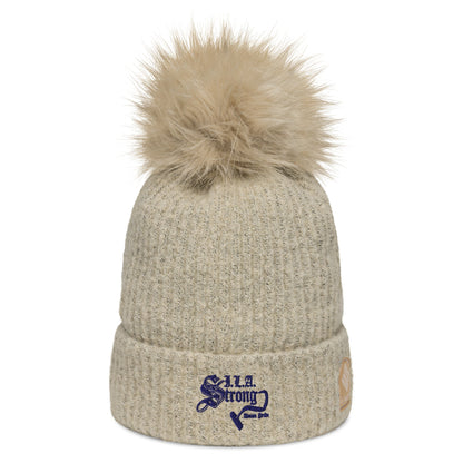 Columbia pom-pom beanie