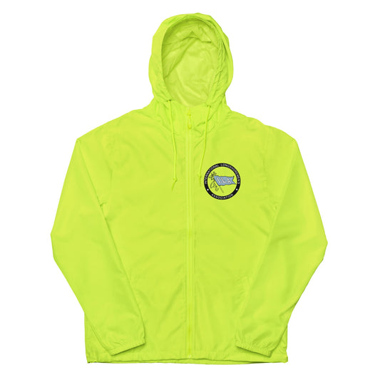 Unisex lightweight zip up windbreaker